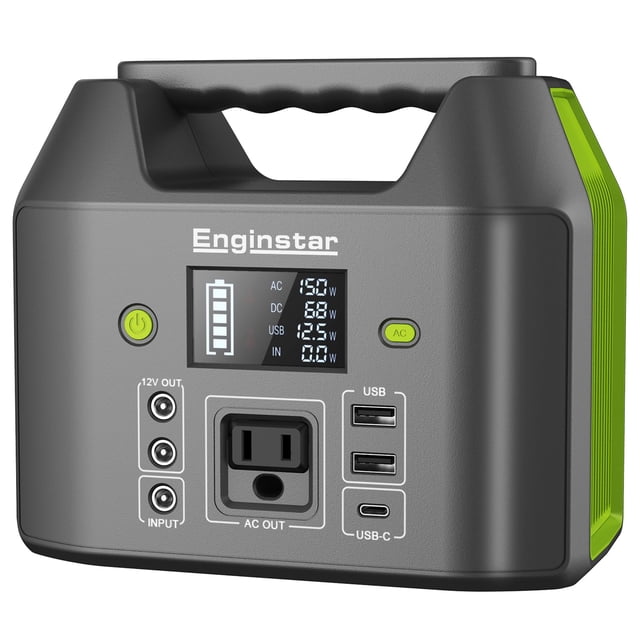 Estación de energía portátil EnginStar 150W 155Wh 1,8 kg 11x17x19 cm
