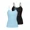 Black/Blue, variant on ANFERRY Women's Cotton Camisole Shelf Bra Spaghetti Straps Tank Top Pack of 2