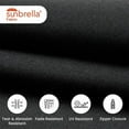 thumbnail image 3 of Covers&All Sunbrella Pillows Set of 2, UV Fade resistant & Water Repellent Square Throw Pillows (Inserts with Covers) for Indoor Outdoor Use, 3 of 6