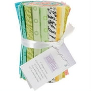 Designer Essentials 6" Fabric Print Strips, 100% Cotton-Soft Prints Strip Roll