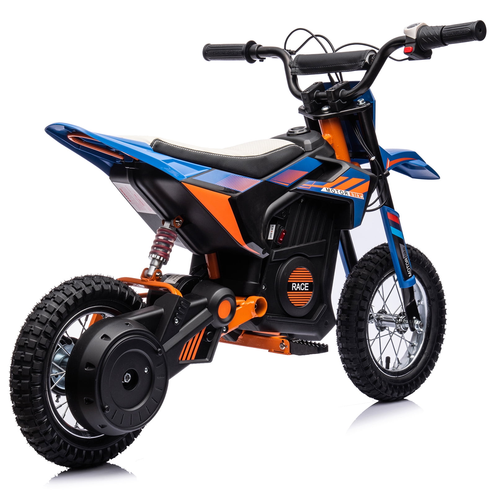 Garvee Kids Electric Dirt Bike 24V 250W 140LB Load Ride On Toys with 12.6 Pneumatic Tires