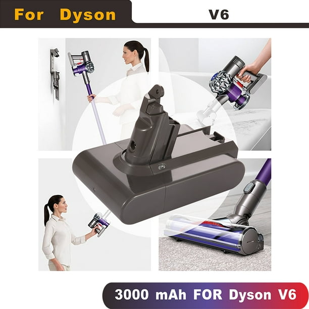 Batterie au Lithium 21.6 v pour Dyson V6 DC62 DC58 DC59 SV09 SV07