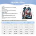 thumbnail image 5 of Xecao Bubbles Axolotl Fantasy Print Fishing Shirts for teenager Long Sleeve UV Sun Protection Hoodie with Zipper Outdoor Hiking Shirts-Large, 5 of 7