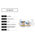 thumbnail image 3 of DAMAI Pet Safe Ice Melt, Safer for Concrete and Sidewalks, Friendly Paw Pet Friendly Ice Melter, Safer for Pets, Concrete, Safe for Pets & Concrete, 3 of 9