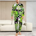 thumbnail image 6 of Invader Zim Women Men Pajamas Zipper Onesie Jumpsuit Hooded One Piece Sleepwear, 6 of 8