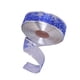thumbnail image 3 of Cinta navideña Cintas con borde de alambre Manualidades de bricolaje Cinta decorativa versátil para Estilo azul B, 3 of 9