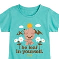 thumbnail image 3 of Marvel Guardians of the Galaxy - Be Leaf In Yourself - Toddler And Youth Girls Fitted Short Sleeve Graphic T-Shirt, 3 of 5