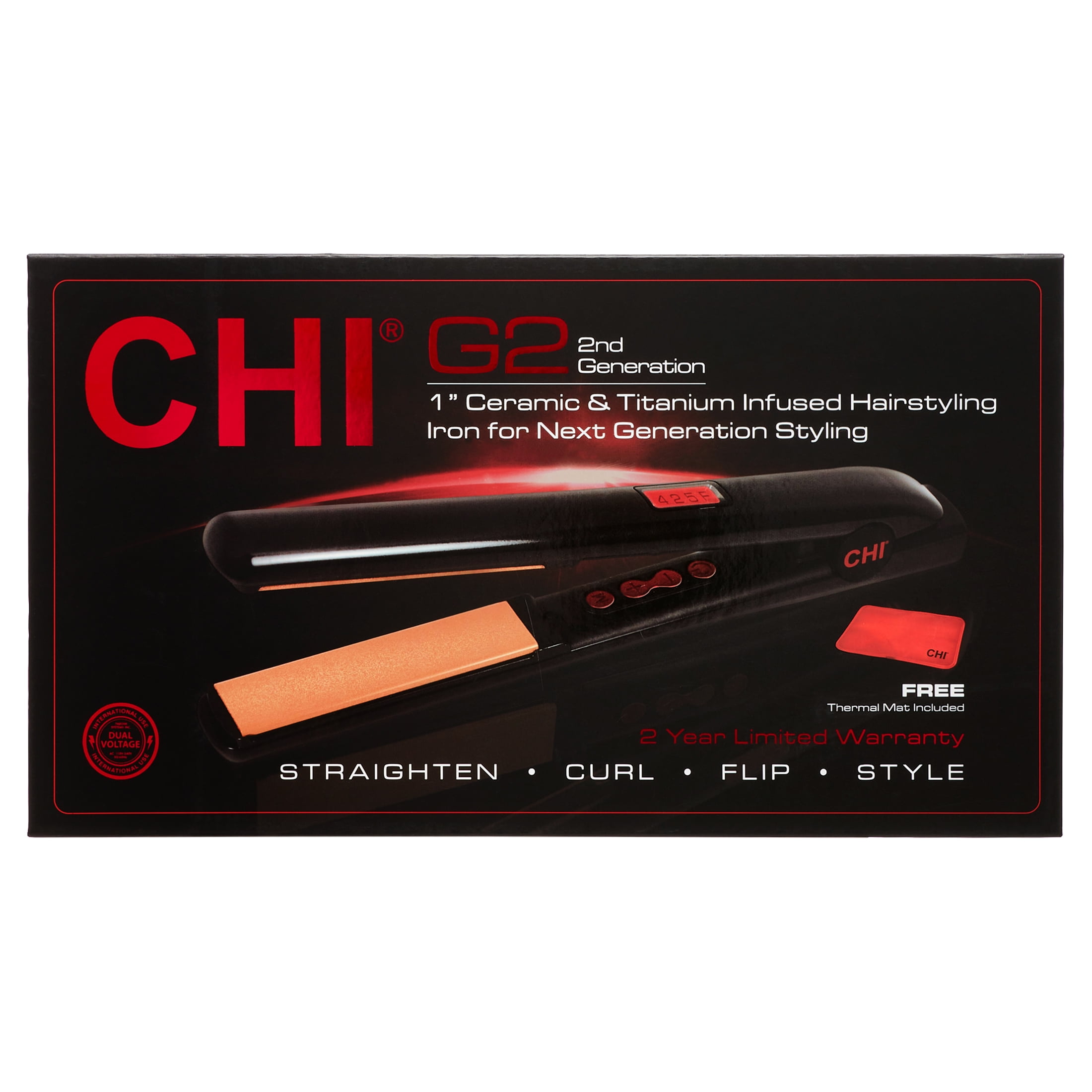 CHI 1" Professional Iron - Walmart.com