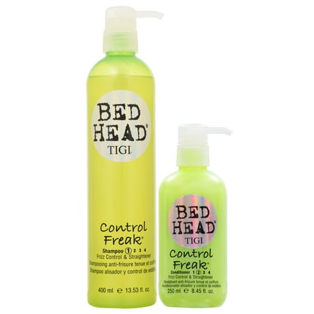 Dynamic Duo Shampoo - Tigi Bed Head Control Freak Shampoo 13.53oz and Conditioner 8.5oz (Duo Pack)