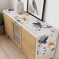 thumbnail image 4 of Spring Summer Wildflowers Table Runner - 60 Inch Long, Kitchen Dining Table Runner Dresser Scarves, Farmhouse Retro Floral Botanical Farmhouse Decor for Coffee Tables Wedding Party Banquet, 4 of 8