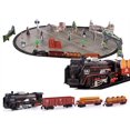 thumbnail image 1 of Classic Electric Train Toy Rails Train Model Railway Set Professional Vehicle Circuit Model Interactive Toy Child Birthday Gift, 1 of 6