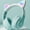 Green, variant on KOGYAS Kids Headphones, Bluetooth Wireless Headphones for Kids Teens Adults, over-ear Bluetooth Headphones with Microphone, Cat Ear Headphones for Girls Women, New Pink