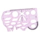 thumbnail image 4 of Regla geométrica multifuncional, suministros de dibujo, plantillas de dibujo, matemáticas rosa, 4 of 9