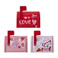 thumbnail image 2 of CSChome Valentine Day Gift Box Love Printed Mailbox - Tinplate Box for Candy Chocolate Cookies, Romantic Gift Box, 2 of 6