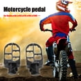 thumbnail image 3 of Reposapiés Motocicleta Ygjytge 1 Par Clavijas para PW50 PW80 Negro, 3 of 8