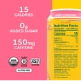 thumbnail image 3 of Yerba Madre Organic Yerba Mate, Low Sugar Berry Lemonade, Energy Drink Alternative, 150mg Natural Plant Based Caffeine, 15.5oz Cans (Pack of 12), 3 of 6