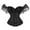 Black, variant on Lingerie for Women Bodice Corset with Lace Up and Garters for Body Shaping and Support Green 3XL