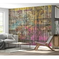 thumbnail image 7 of Tiptophomedecor Background & Patterns Wallpaper Wall Mural - Vintage Graffiti on Wood, 7 of 7