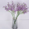 thumbnail image 6 of 3 Pack Artificial Gypsophila Flowers 52cm Blue Fake Bouquet,Non Fading Plastic 's Breath for Wedding Decor,Home,Party & Table Centerpieces 3 Stems with 66 Flower Heads, 6 of 6