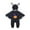 Z25-Black2, variant on Weebloom Baby Boys Romper Halloween My First Outfit Girl Pumpkin Clothes Bat Clothes Hoodie Playsuit Jumpsuits Dailywear,18-24 Months