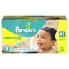 Pampers Swaddlers size 4 from Walmart