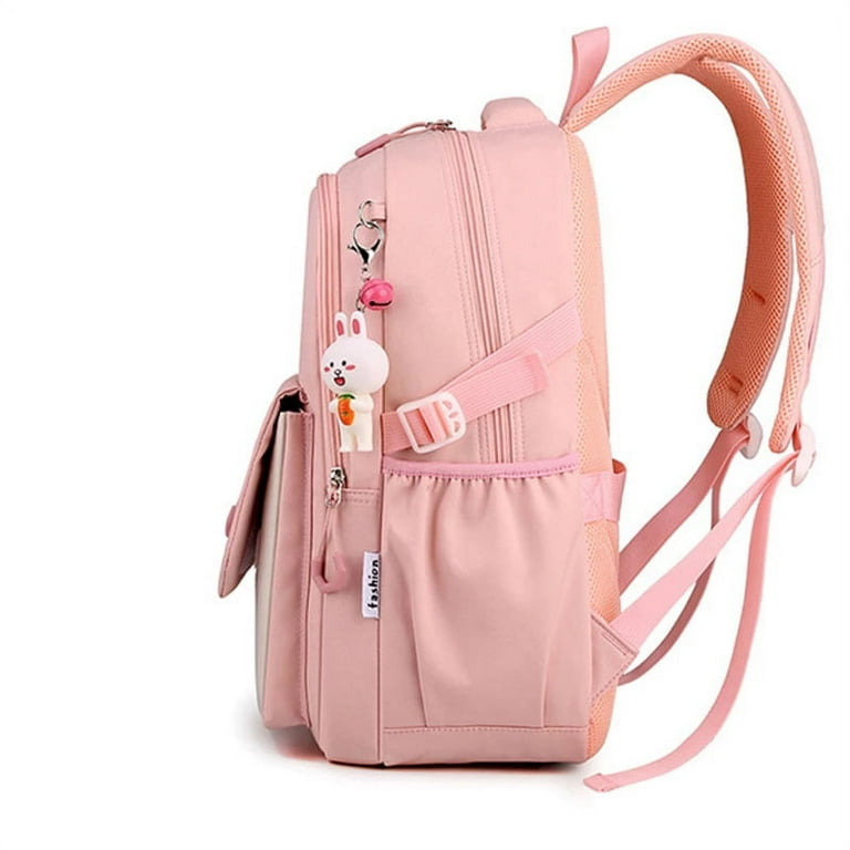 Backpack for Girls Primary School Student Bag 8-14 Years Children Pink  Bookbag Kids Satchels Teenagers Knapsack Mochila Femenina