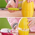 thumbnail image 3 of Toystoory Rebanador de frutas de 4 piezas, cuchara para ensalada, accesorios multiusos para el hogar, cuchara de excavación con agarre Cocina y Comedor, 3 of 6