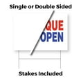 thumbnail image 3 of Boutique Now Open Yard Sign 10 Pack of 24 Inch x 36 Inch Double Sided Weatherproof Heavy-Duty Plastic with Stake | Fashion Apparel, Unique Finds, Grand Opening Promotions | Made in USA, 3 of 7