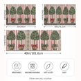thumbnail image 2 of Yayeee Pillowcase Queen Size Set of 2 Satin Wrinkle Resistant Pillow Case, Stripes Trees, 2 of 8