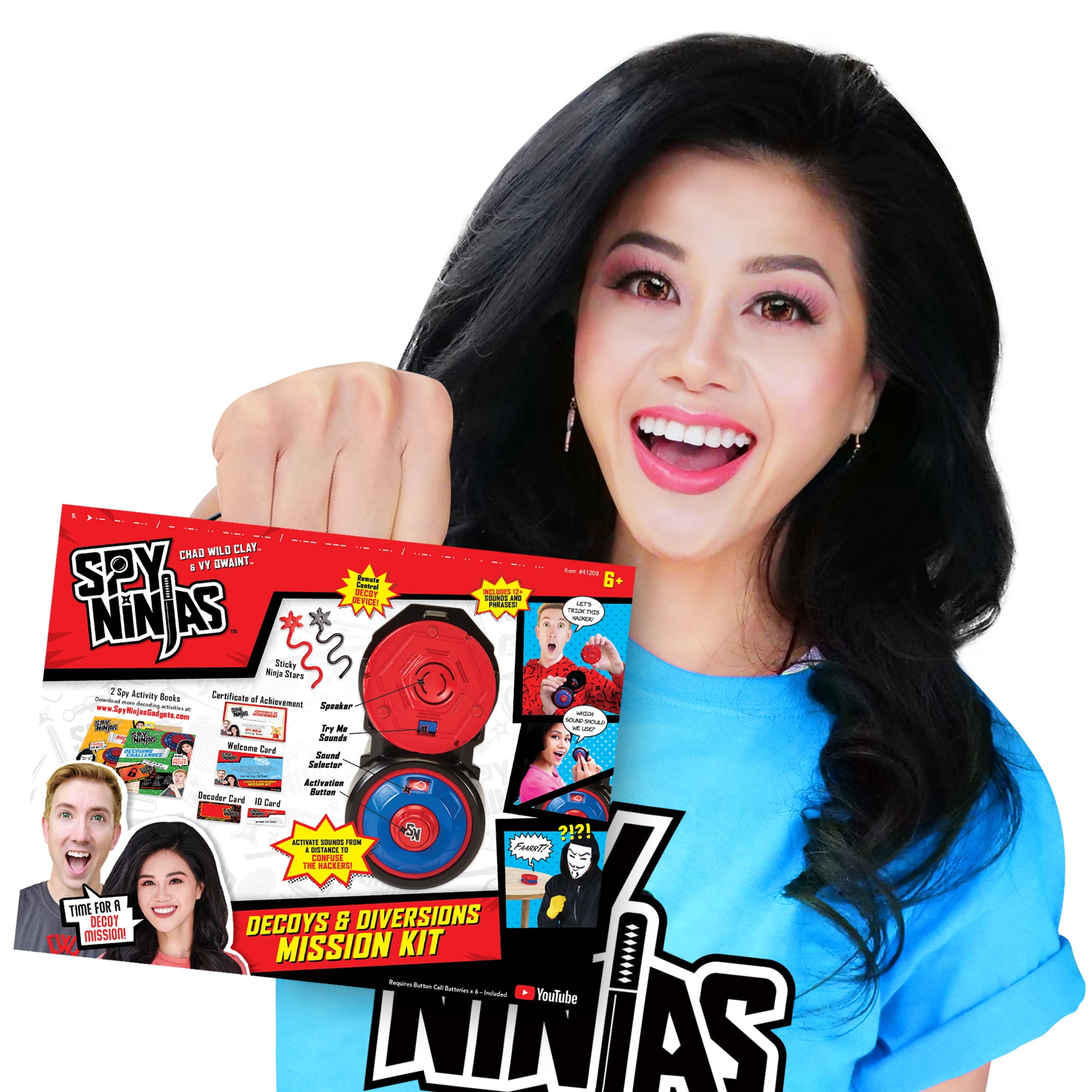 Buy Spy Ninjas 11 Piece Decoys & Diversions Mission Kit by Chad Wild