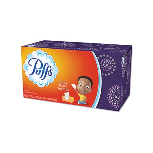 White Facial Tissue 2-Ply, 180 Sheets/Box