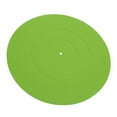 thumbnail image 1 of Record Platter Slipmat, 12 Inch Rubber Turntable Mat, Turntable Platter Mat with Record Label Recess, Reduces Noise & Sounds From Static & Dust, Tighter Bass Quality, 1 of 7