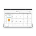 thumbnail image 2 of Enterprise Desk Pad, Geometric Artwork, 17 x 11, White/Gray Sheets, Black Binding, Clear Corners, 12-Month (Jan-Dec): 2024 | Bundle of 5 Each, 2 of 4