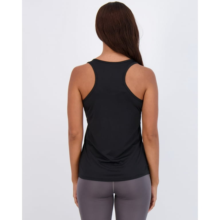 Real Essentials 5-Pack Women's Racerback Tank Top Dry-Fit Athletic