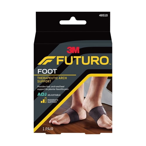 3M Futuro Foot Therapeutic Arch Support, Adjustable, 1 Pair - Walmart ...