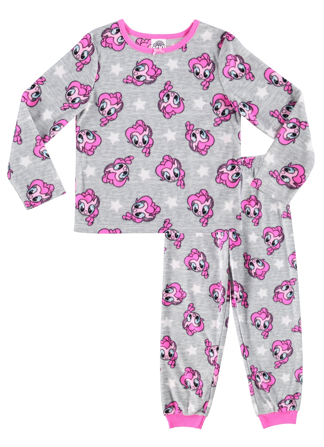 2-Piece Pajama Set Adorable Fleece Pajamas For Girls