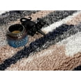thumbnail image 4 of 7â€™ x 9â€™ Gray and Black Strokes Area Rug, 4 of 5