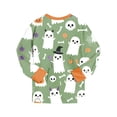 thumbnail image 6 of Leey-World Kids Halloween Pajamas Toddler Pajamas Boys Girls Baby Sets Kids Snug fit 2pcs Long-Sleeve Sleepwear, 6 of 9