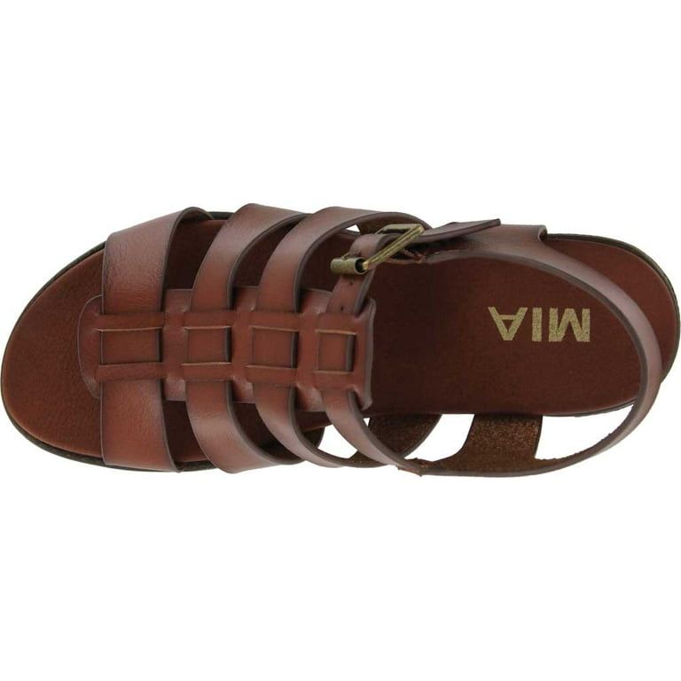 Mia cognac shop sandals