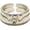 Open, variant on Cat Dog Couple Ring for Women Men Silver Animal Friendship Matching Ring Cute Puppy Kitten Statement Ring Minimalist Party Valentine's Day Jewelry Gift