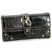Crocodile Clutch Wallet