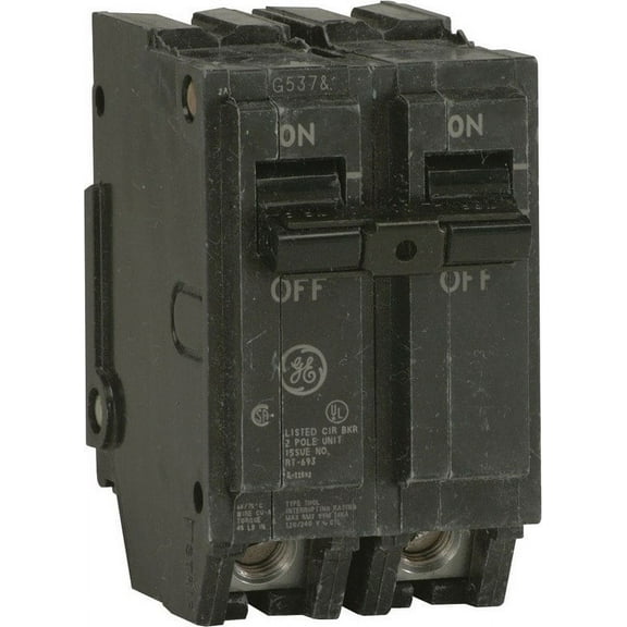 GE THQL2130 Double Pole Circuit Breaker, 30 Amp