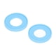 thumbnail image 2 of 2 pulseras de silicona con ventosa simétrica para uso doméstico: flexibles y cómodas, pulseras de cocina impermeables de color azul, 2 of 8