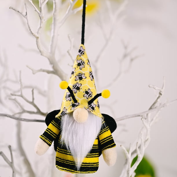 Festival de la abeja Muñeca sin rostro con tentáculos Gnomo Linda abeja Goblin Tira de luz Muñeca Decoración Decoraciones para el hogar Wmkox8yii HAHFKSH1385