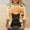 Beige women plus size holiday tops a1, variant on Women Plus Size Holiday Gothic Graphic Pullover Tops Round Neck 3/4 Sleeve Casual Tunic Blouse for Autumn, Beige 4XL
