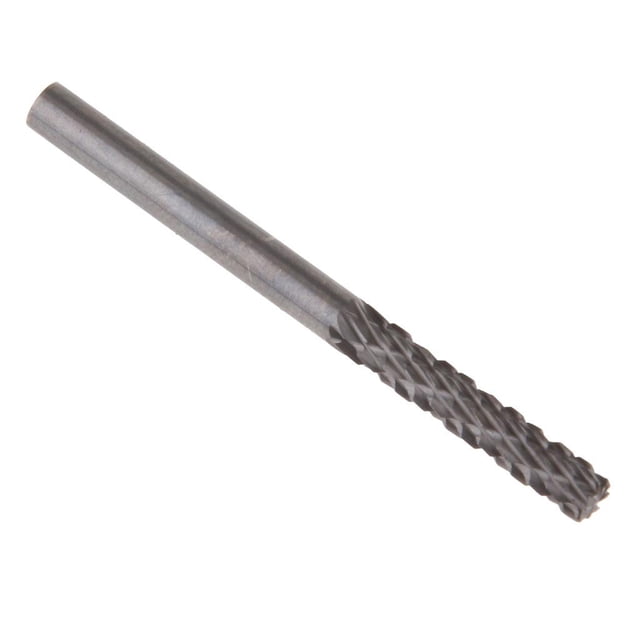 Fresado de acero de tungsteno, fresa, herramienta de torneado, broca para fresado de madera Doble ranura de 3x3 mm kusrkot Archivo Rotary Burr