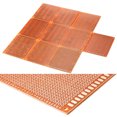 thumbnail image 3 of 20pcs 7*9cm Solder Finished Prototype PCB for DIY Circuit Board Breadboard (Golden), 3 of 4