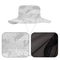 thumbnail image 4 of Gorro de pescador con sombrilla de poliéster para hombre y mujer, gorro de 60cm de circunferencia, resistente al desgaste, impermeable, color camuflaje, 4 of 6