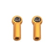 thumbnail image 2 of Vogacara 2 pack/lote aleación M3 junta de extremo de varilla de enlace 3MM agujero de cabeza de bola L 4,5 MM para RC coche camión pieza de Kits de construcción modelo Dorado, 2 of 6