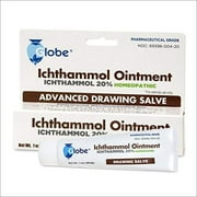 Ichthammol Ointment 20%, (Drawing Salve) 1oz Tube (28.3g) Pharmaceutical Grade**** 1